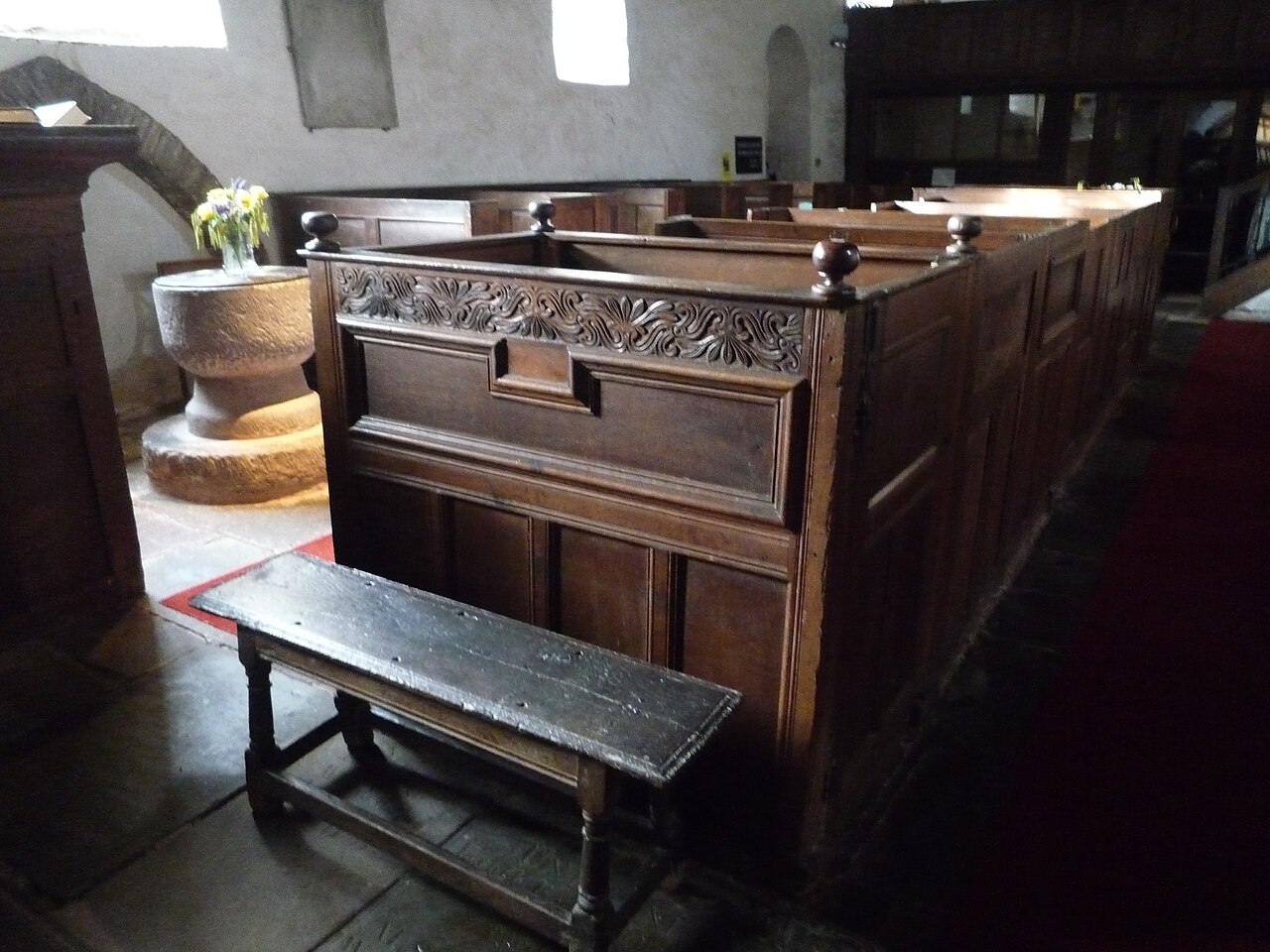 box pews